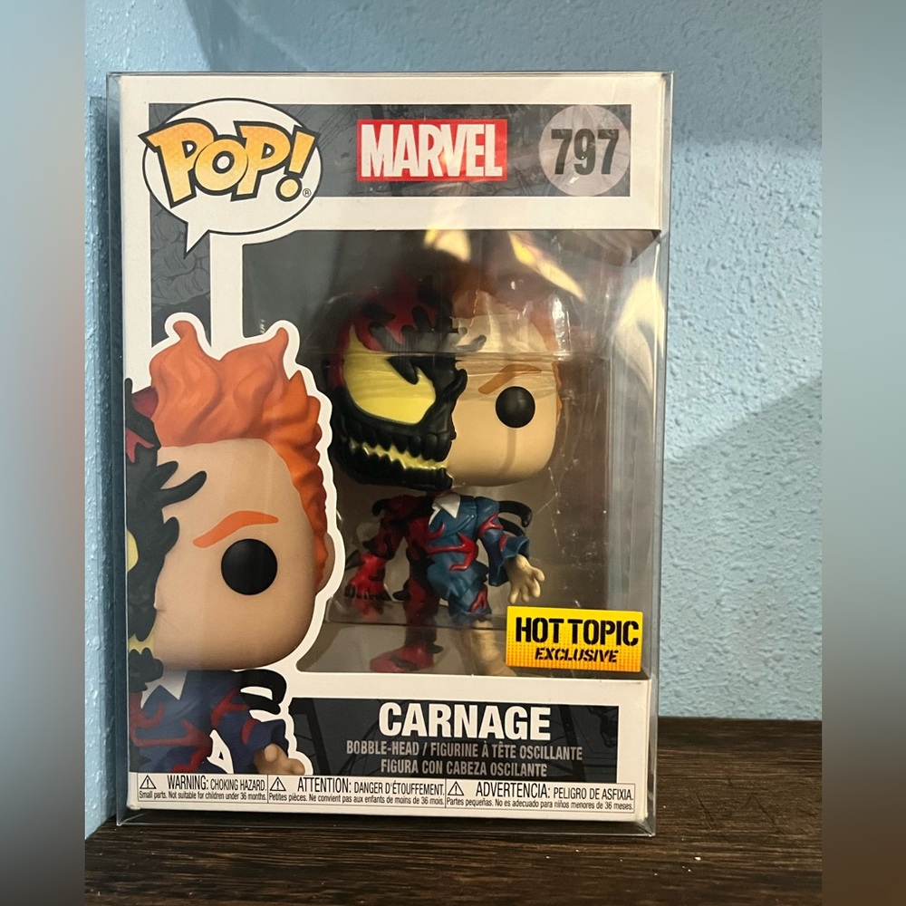 Funko Pop! Vinyl: Marvel - Carnage - Hot Topic (Exclusive) #797